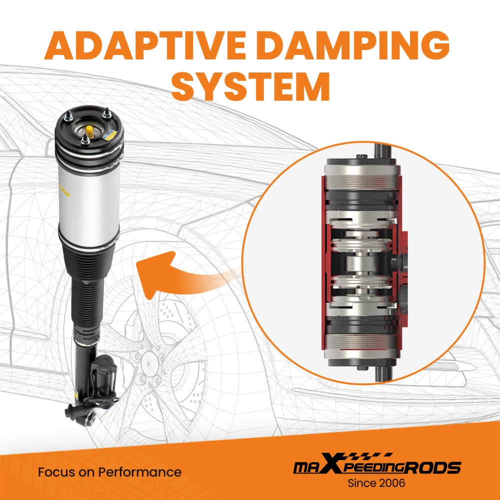 Rear Air Suspension Strut Shock compatible for Mercedes S Class W220 S430 S500 2203205013