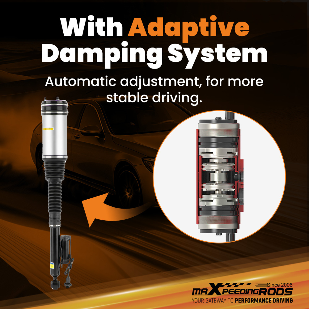New Air Suspension Rear Strut - Left / Right compatible for Mercedes Benz S Class W220