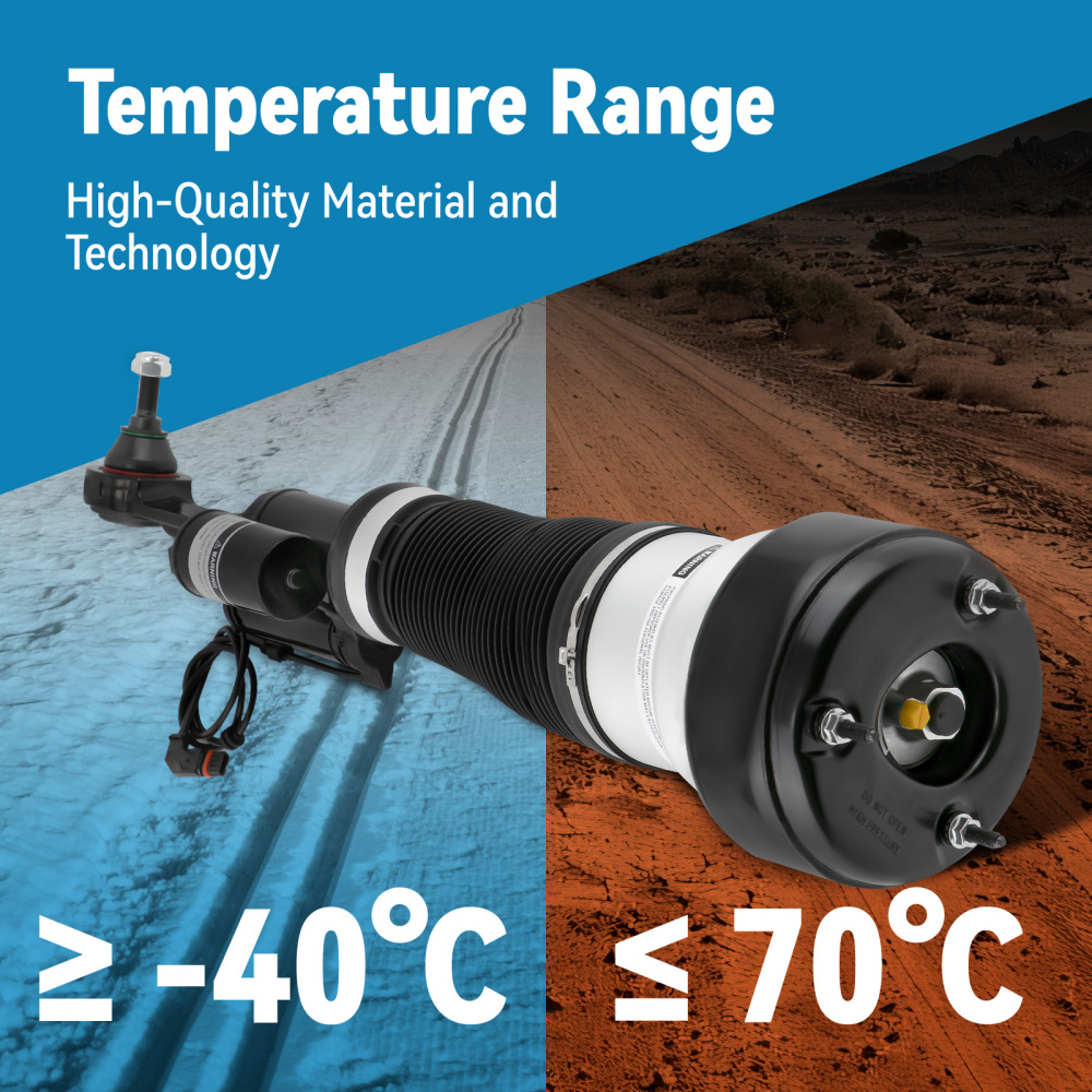 2x Front Air Shock Suspension Strutsfor compatible for Mercedes-Benz S550 W221 4-Matic 07-13