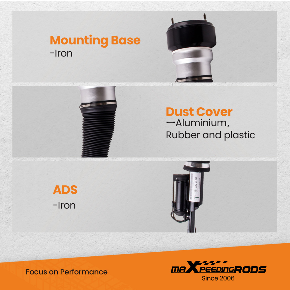  Ammortizzatore Anteriore Sinistro Ad Aria compatibile per Mercedes Classe S W221 4Matic 4Wd