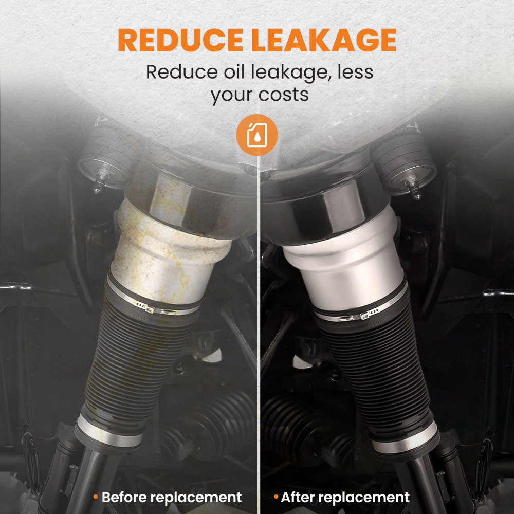 Front Air Shock Left Right compatible for Mercedes Benz S Class W221 S350 05-15 2213204913