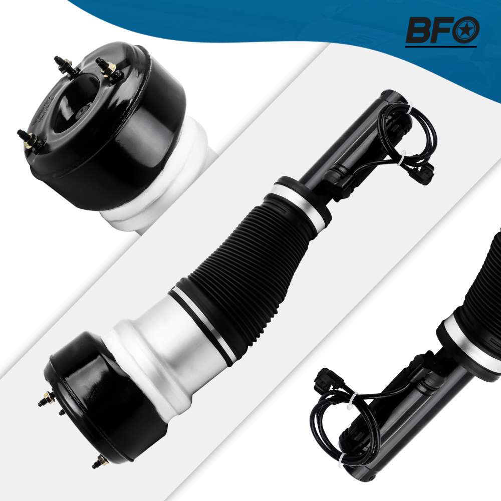 2x Front Air Strut Shock Suspension Spring compatible for Mercedes S Class W221 S 320 CDi