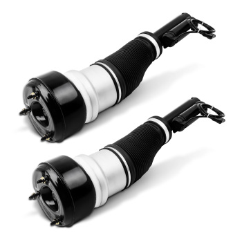 2x Front Air Suspension Struts compatible for Mercedes Benz W221 S Class Air Spring Bags