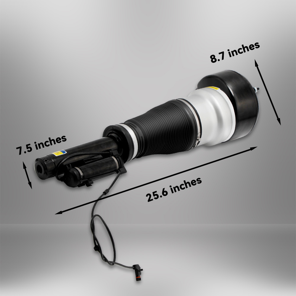 Front Air Suspension Strut compatible for Mercedes W221 RWD S350 S550 S600 S63 S65 CL550