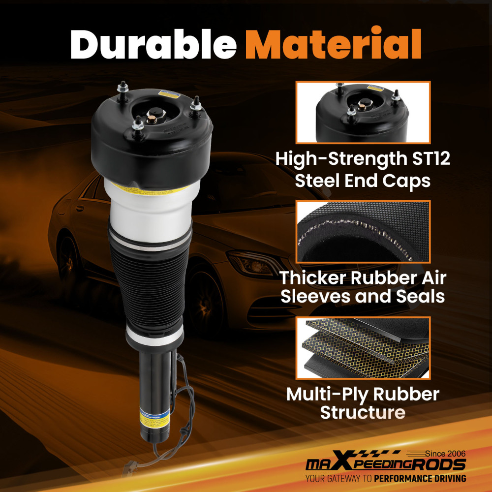 Ride Air Suspension Spring Struts compatible for Mercedes W221 S-Class S550/S600/S63/S65