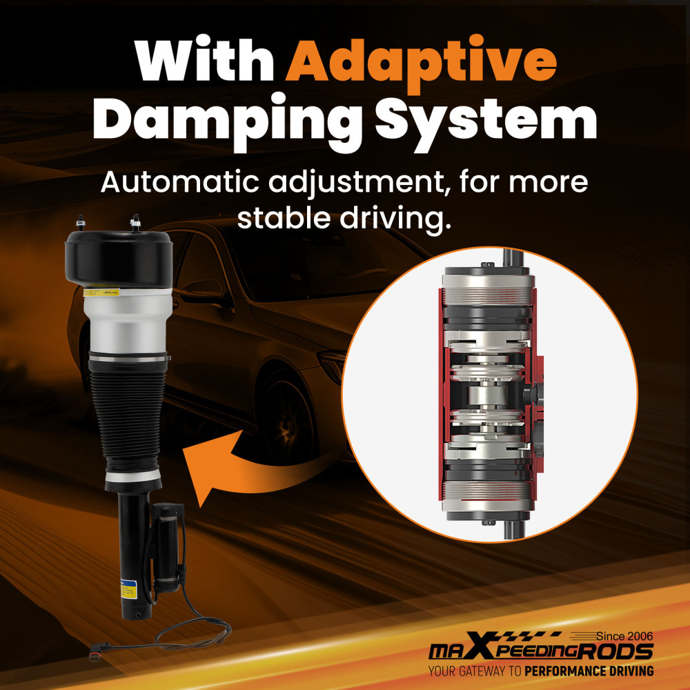 Ride Air Suspension Spring Struts compatible for Mercedes W221 S-Class S550/S600/S63/S65