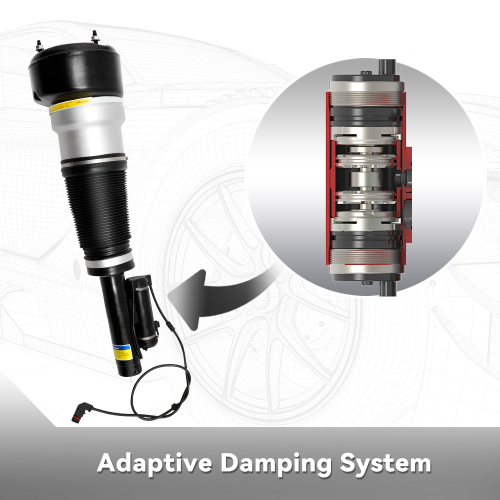 Ride Air Suspension Spring Struts compatible for Mercedes W221 S-Class S550/S600/S63/S65