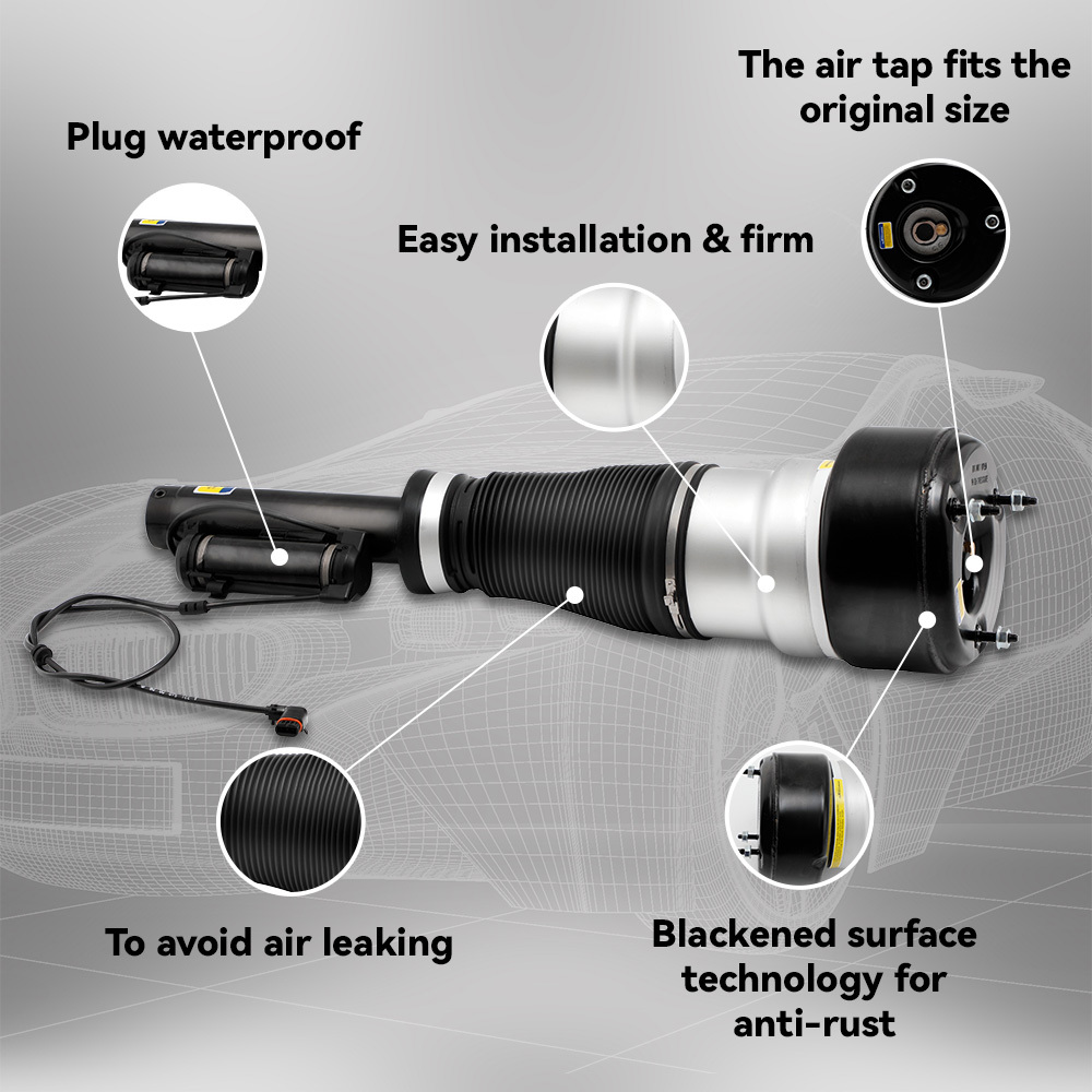 Ride Air Suspension Spring Struts compatible for Mercedes W221 S-Class S550/S600/S63/S65