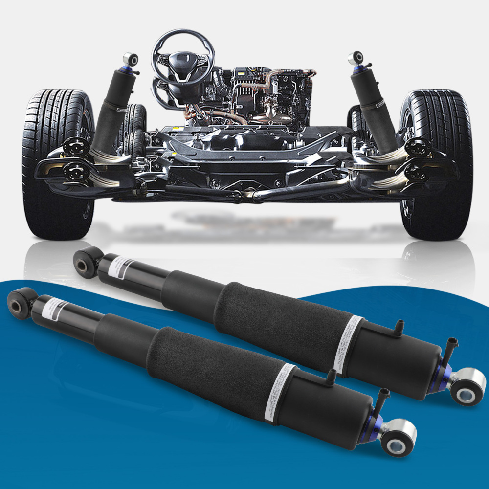 2x Rear Air Ride Suspension Shocks Pair compatible pour Chevrolet GMC Cadillac Escalade new