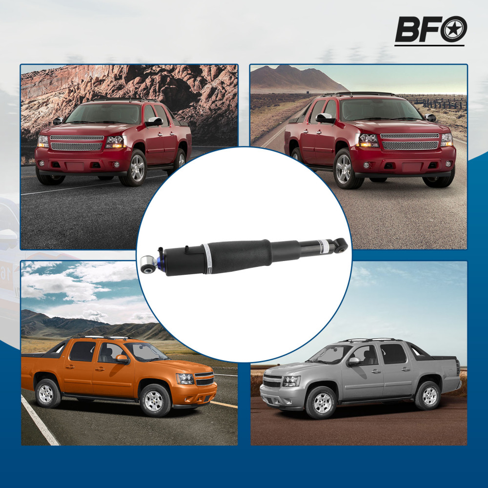 2x Rear Air Ride Suspension Shocks Pair compatible pour Chevrolet GMC Cadillac Escalade new