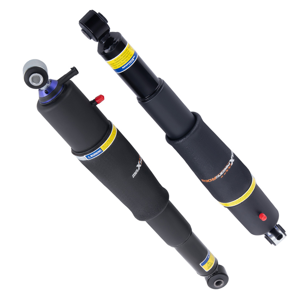 2 pcs Air Suspension Strut Shocks Rear compatible for GMC Chevy Cadillac Escalade 00-13