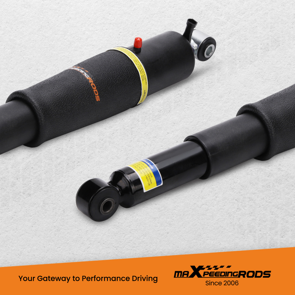 2 pcs Air Suspension Strut Shocks Rear Fit For GMC Chevy Cadillac Escalade 00-13