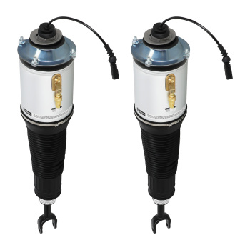 Pair Front Air Suspension Spring Shock Strut compatible for Audi A8 D3 4E 04-10 4E0616040AF