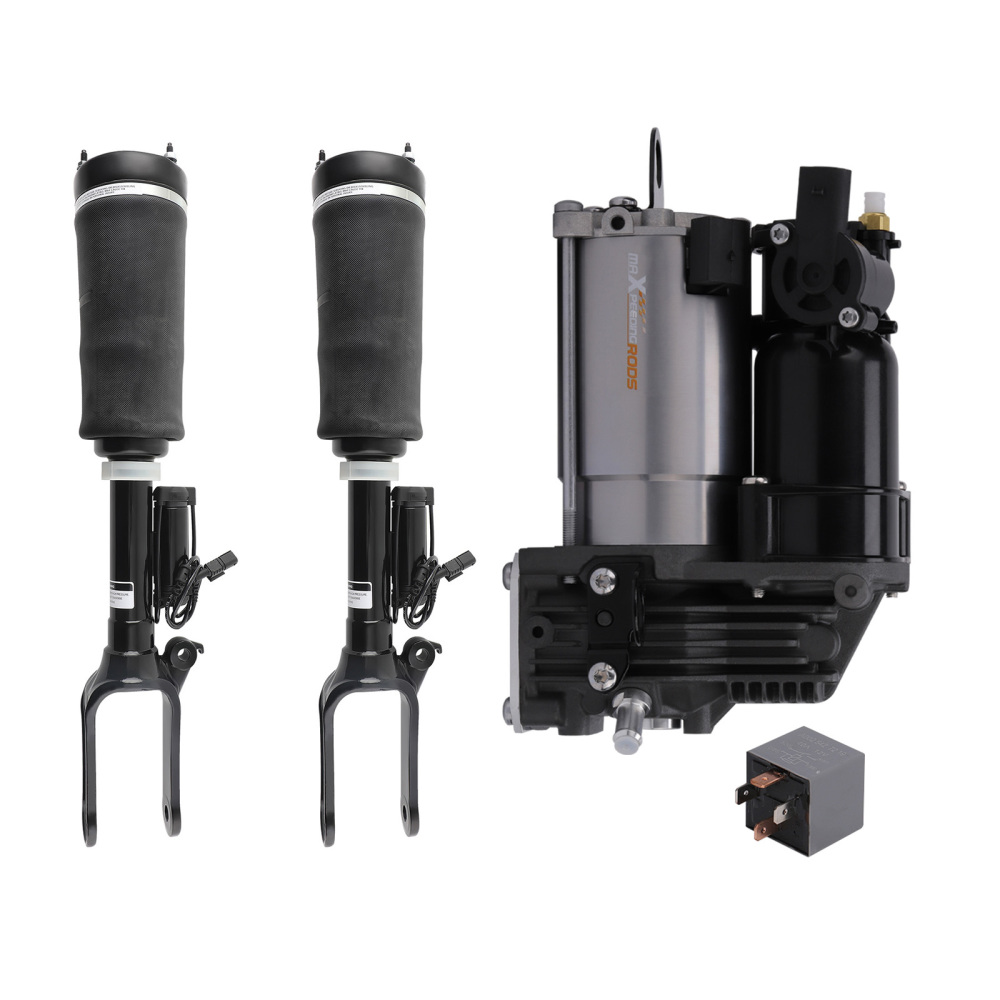 2X Delantero Suspensión Neumática + Compresor compatible para Mercedes Clase R W251 V251