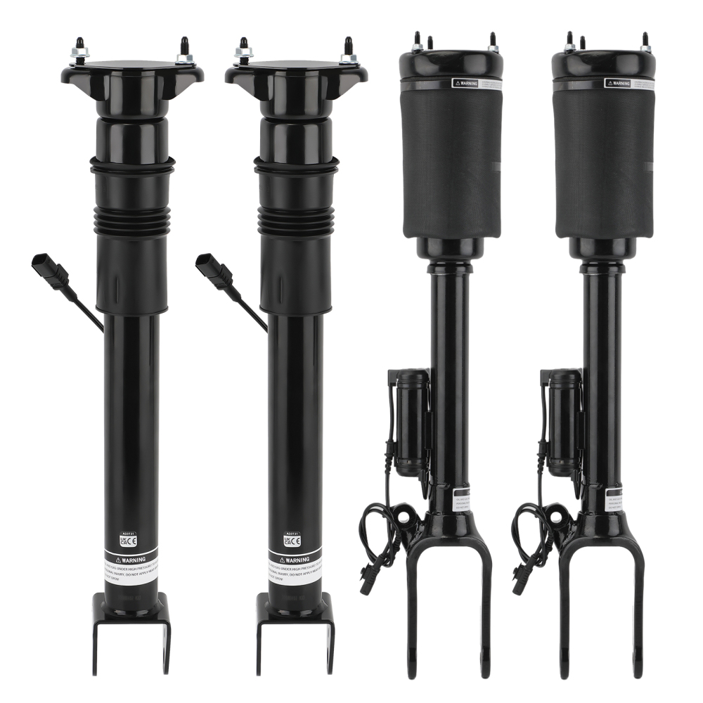 4X Avant Arrière Suspension Pneumatique compatible pour Mercedes M ML GL Class W164 X164