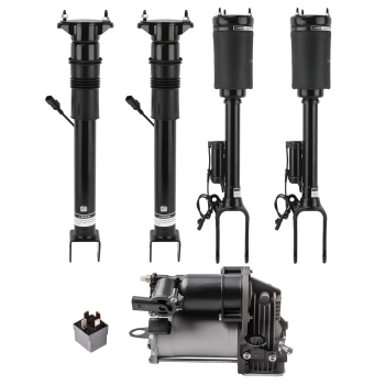 Amortisseurs Avant +Arrière +Compresseur compatible pour Mercedes M ML Classe GL W164 X164
