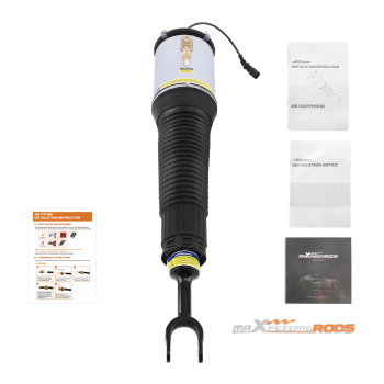 LEFT FRONT AIR SUSPENSION compatible for Audi A8 4E 02-10 SHOCK ABSORBER AIR STRUT DAMPER