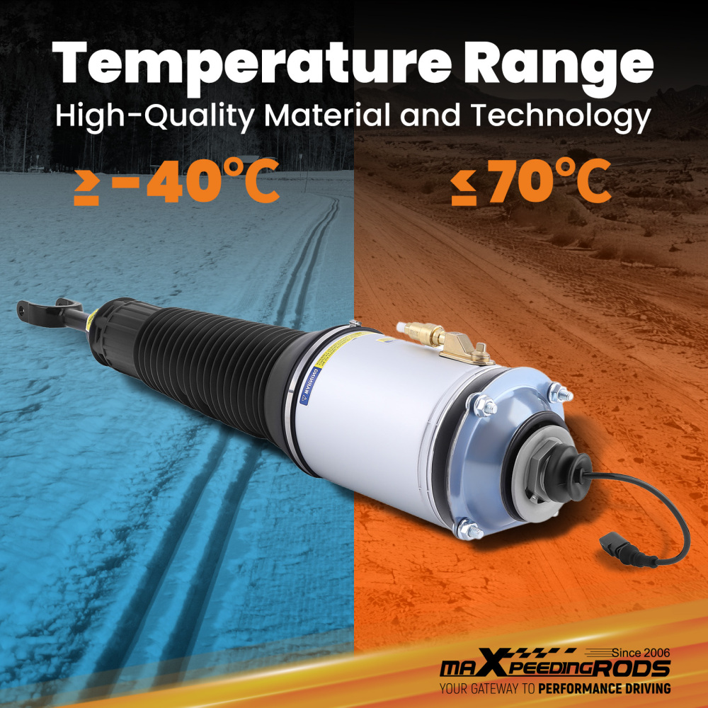 Suspension Air Spring Bag Strut Front Right compatible for Audi A8 Quattro 4E0616039AH