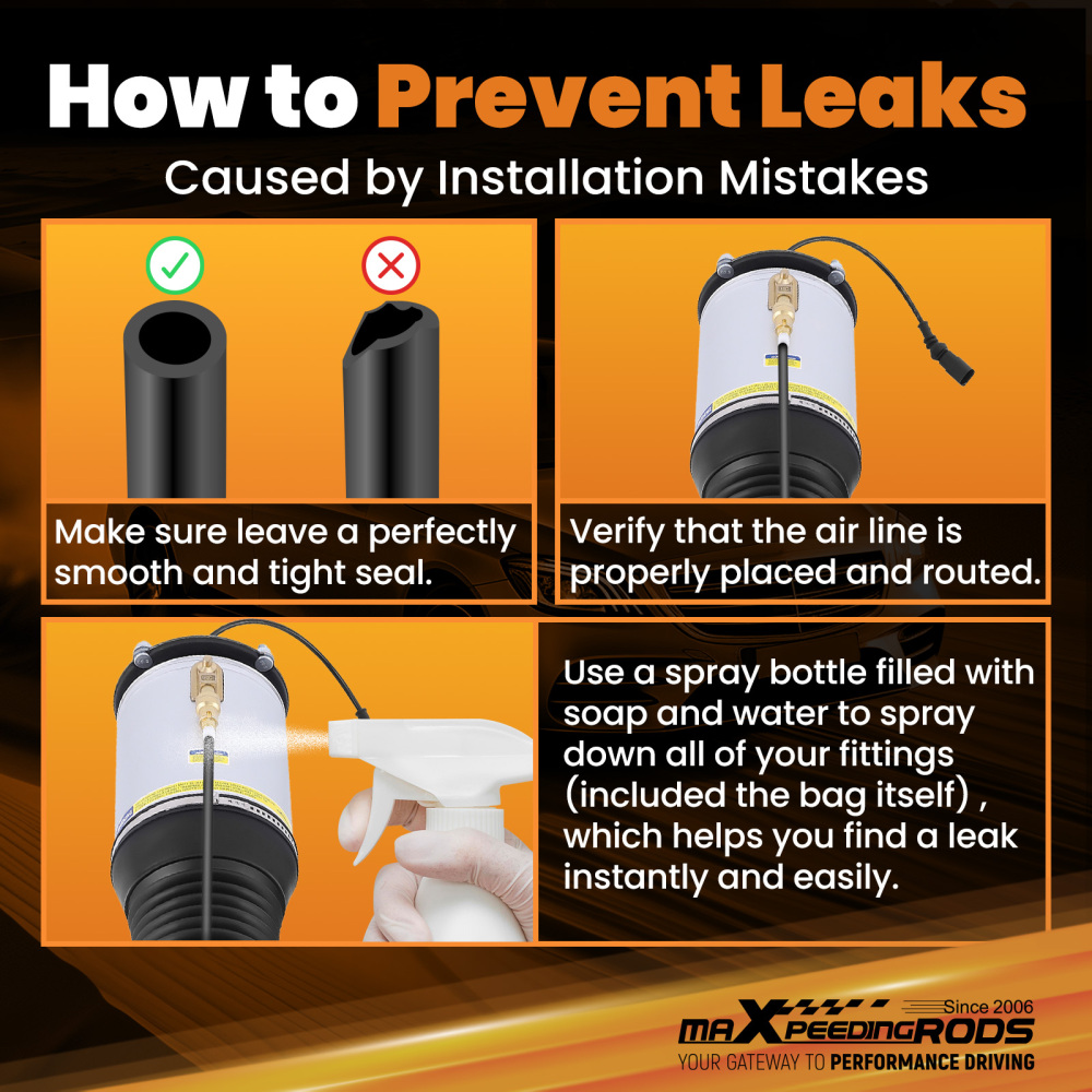 Suspension Air Spring Bag Strut Front Right For Audi A8 Quattro 4E0616039AH