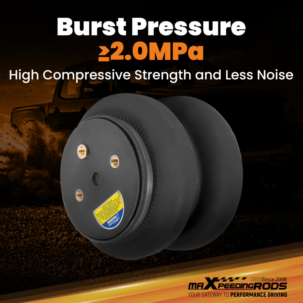 Rear Air Spring Suspension Kit compatible for Ford F-250 Super Duty Pickup 6.2L 2020-2022