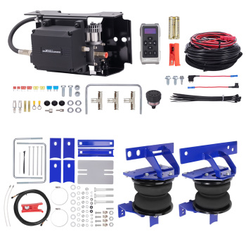 Air Spring Kit w/ Wireless Air Controller Pump Kit compatible for Ford F-250 2020-2022