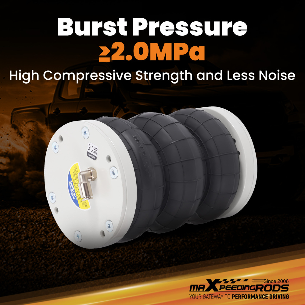 Rear Air Spring Bag Suspension Kit compatible for Iveco Daily 35S 30S 45S 2014-2024 5800KG