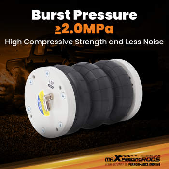 Rear Air Spring Bag Suspension Kit compatible for Iveco Daily 35S 30S 45S 2014-2024 5800KG