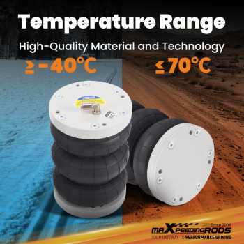 Rear Air Spring Bag Suspension Kit compatible for Iveco Daily 35S 30S 45S 2014-2024 5800KG