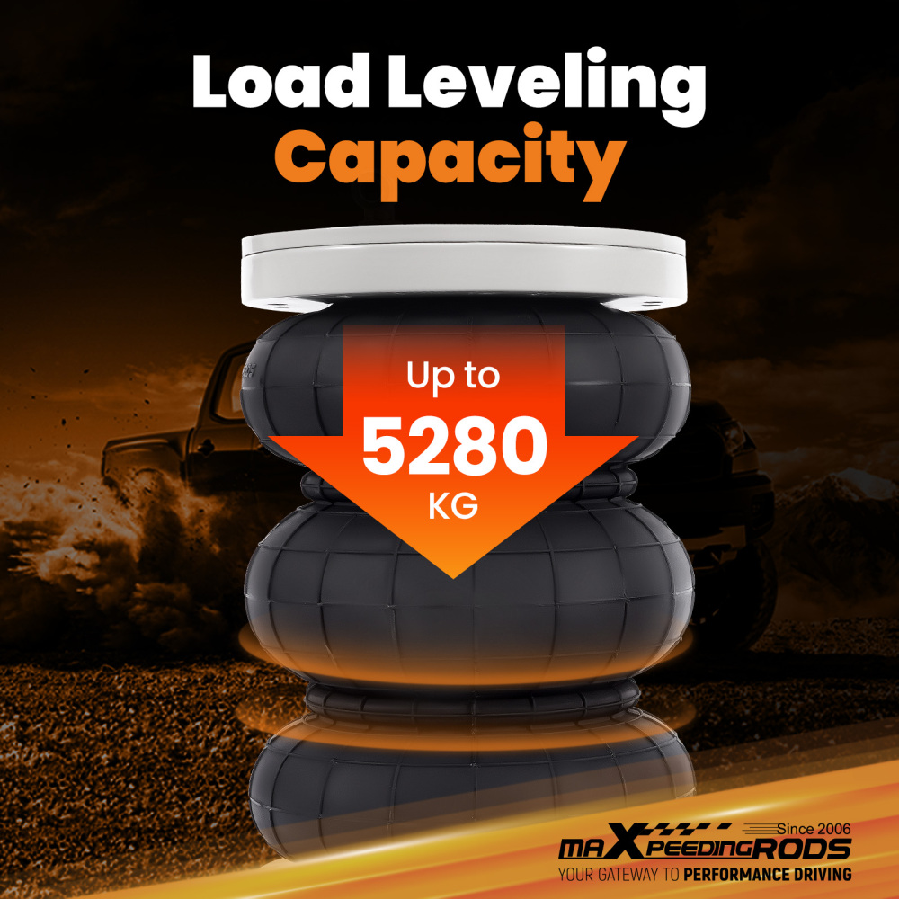 Rear Air Spring Bag Suspension Kit compatible for Iveco Daily 35S 30S 45S 2014-2024 5800KG