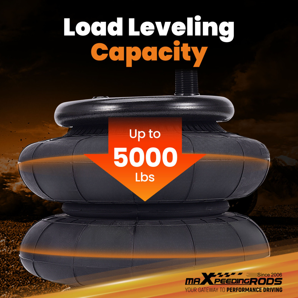 Air Suspension Kit + Wireless Air Shock Compressor Kit compatible for Dodge Ram 1500 06-08