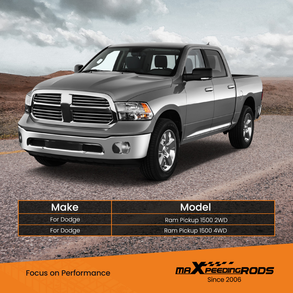 Air Suspension + Wireless Compressor Kit compatible for Dodge Ram Pickup 1500 2WD/4WD 02-08