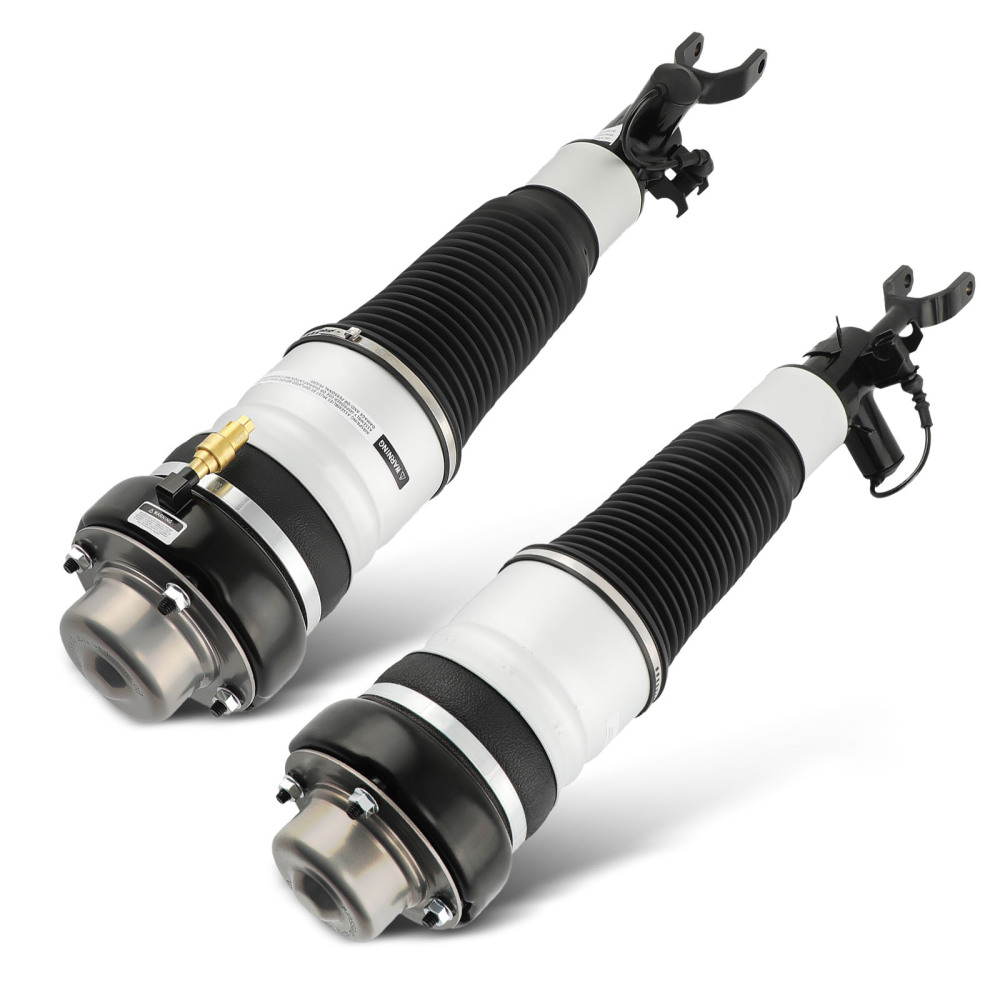 2 x Air Shock Suspension Front compatible for Audi A6 Allroad 4FH C6 2006-11 Estate 3.0 TDI