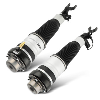 2 x Air Shock Suspension Front compatible for Audi A6 Allroad 4FH C6 2006-11 Estate 3.0 TDI