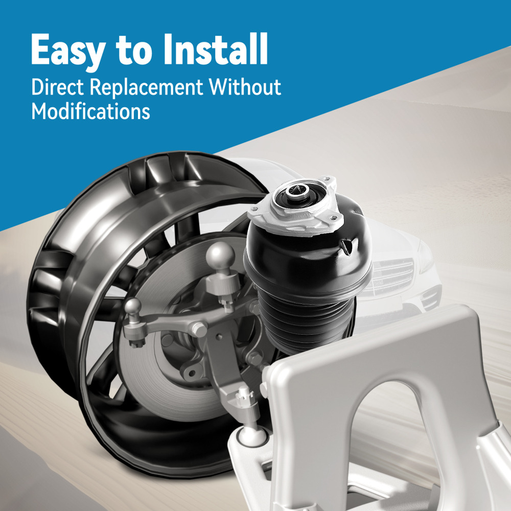 Avant Gauche Droit Suspension Amortisseur compatible pour Mercedes W212 S212 X218 4matic