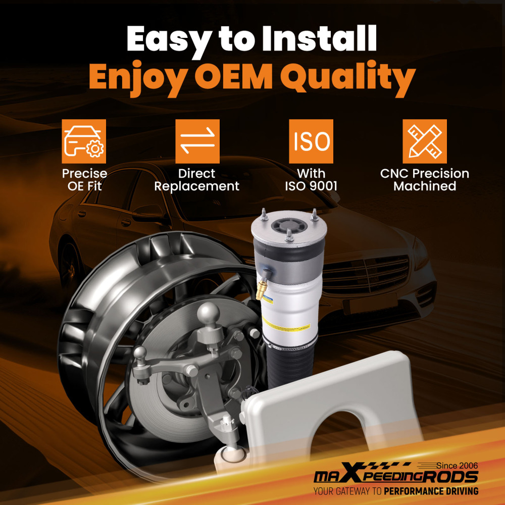 Amortisseur à Air EDC compatible pour BMW F03 F04 Série 7 37126791676 2007-2015