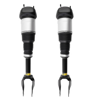 2× Front Air Suspension Shocks Struts w/O ADS compatible for Mercedes X166 GL350 GLS450