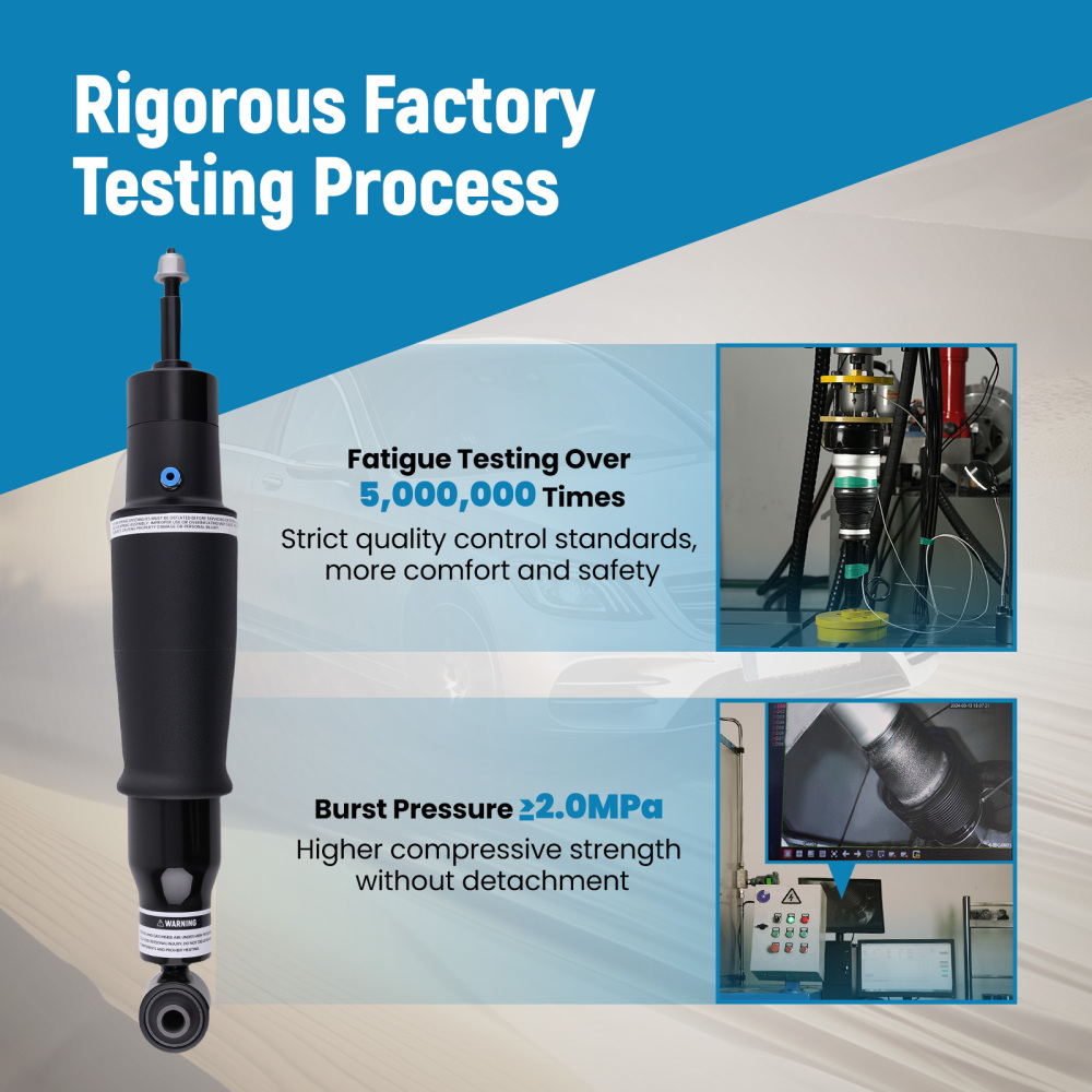 2x Rear RH LH Air Suspension Shock Struts compatible for Infiniti QX56 2011-2013