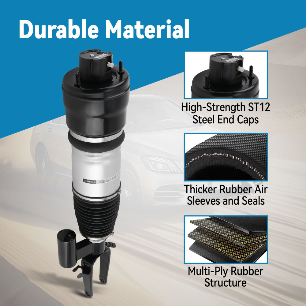 Front Left Air Suspension Shock Strut compatible for Mercedes W211 S211 2003-2009 4-Matic