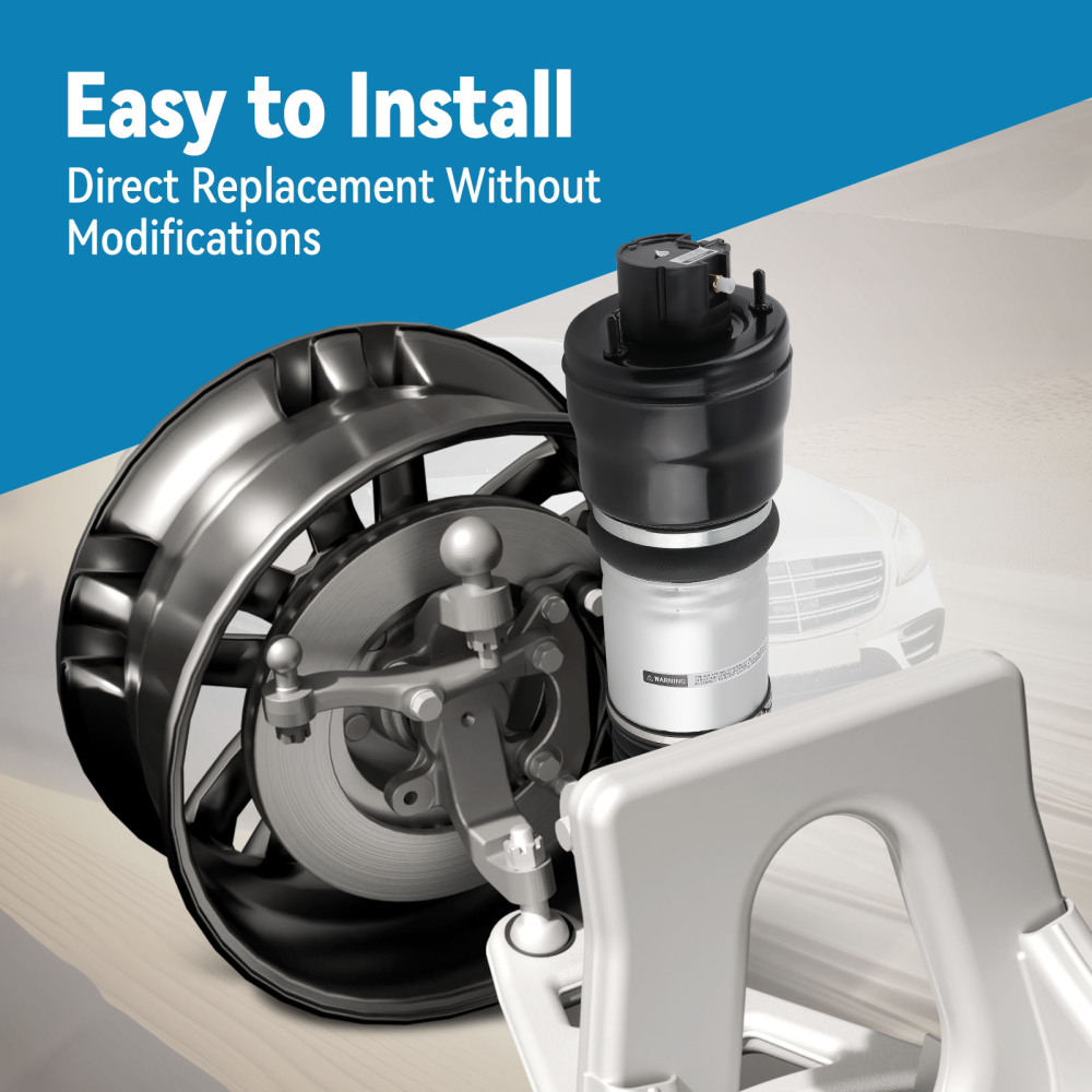 Front Left Air Suspension Shock Strut compatible for Mercedes W211 S211 2003-2009 4-Matic