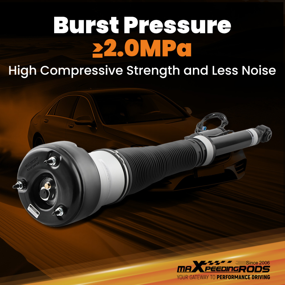 Rear Air Shock Strut Assembly Driver Side Left compatible for Mercedes Benz W221 2213205513