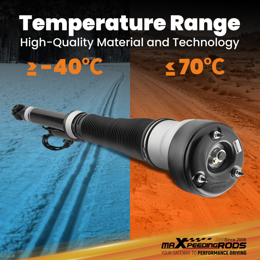 Rear Air Shock Strut Assembly Driver Side Left compatible for Mercedes Benz W221 2213205513