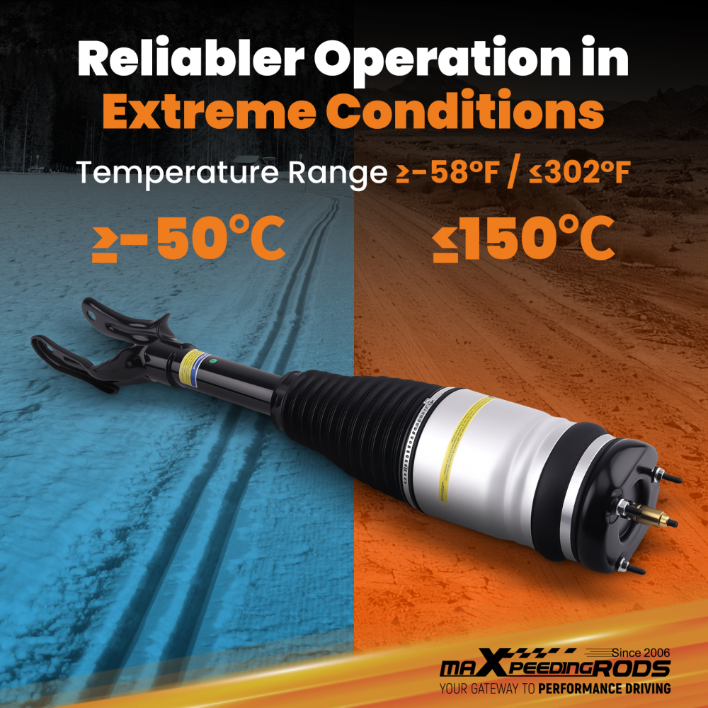 Front RH Air Suspension Strut compatible for Jeep Grand Cherokee WK WK2 11-24 68029902AA