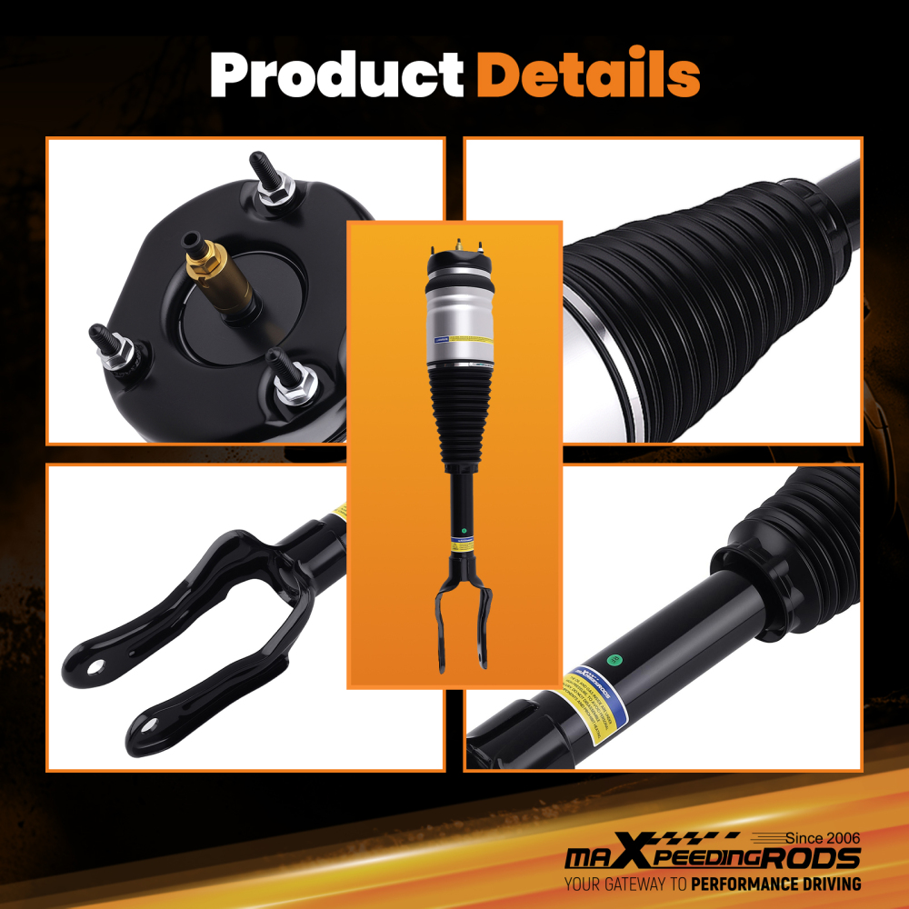 Front RH Air Suspension Strut compatible for Jeep Grand Cherokee WK WK2 11-24 68029902AA
