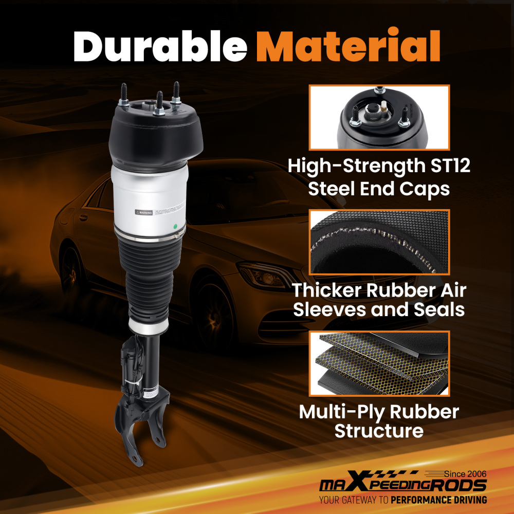 Front Left Air Suspension Strut compatible for Mercedes W166 X166 ML 350 GL 500 1663206713