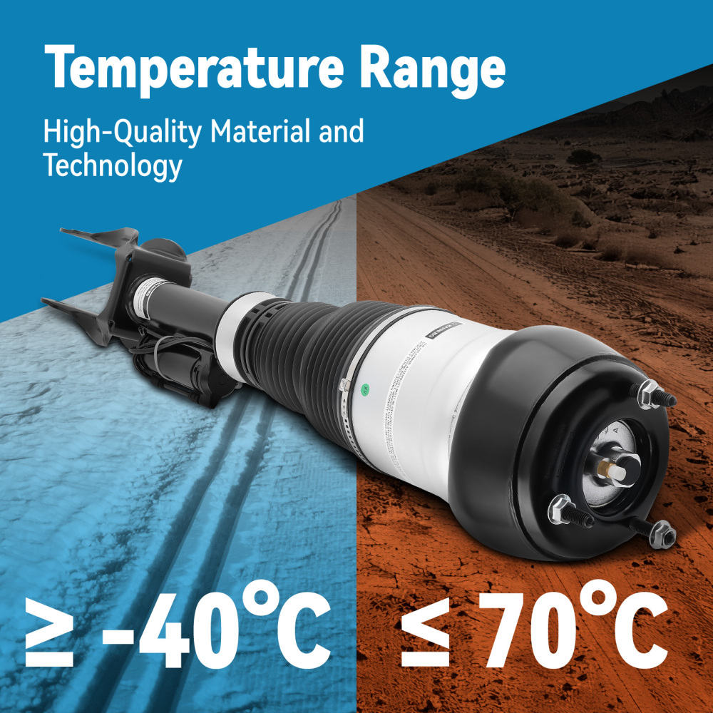 Front Pair Air Suspension Strut compatible for Mercedes GL350 GL450 GL500 GL63AMG 2012-15