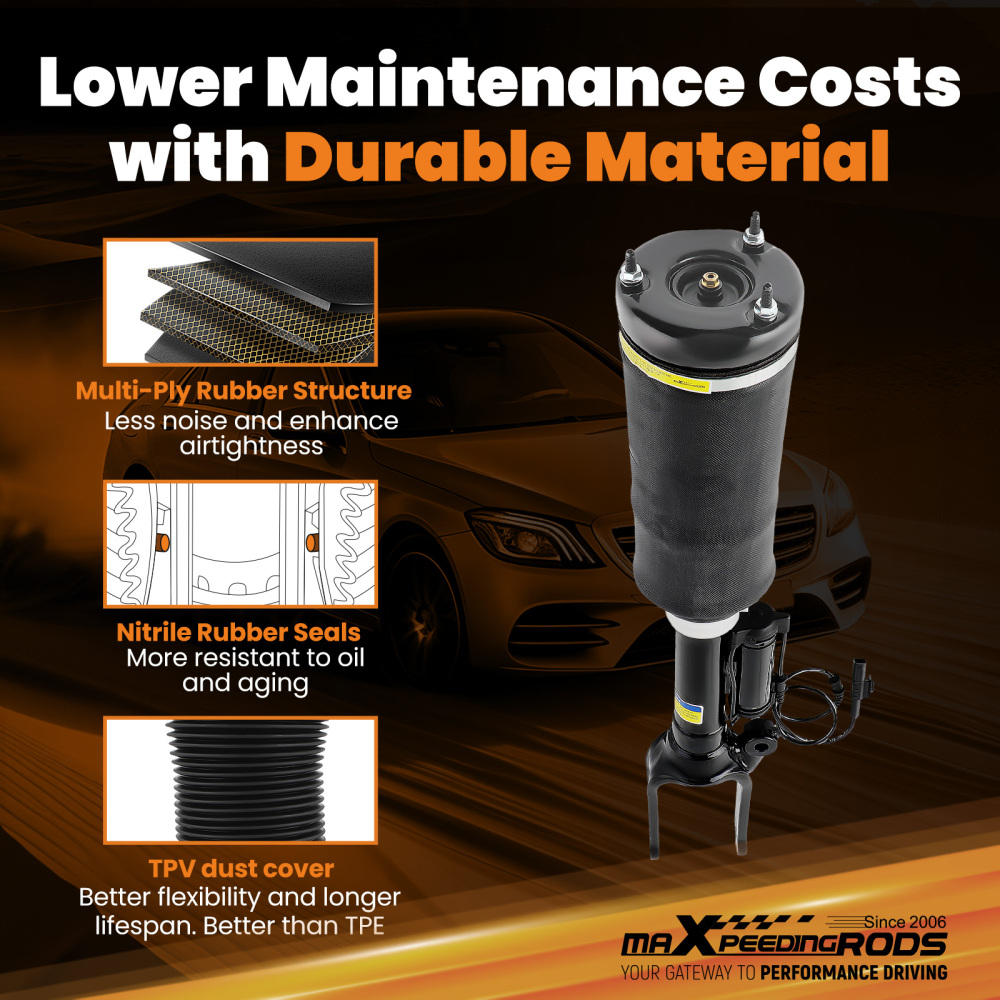 Airmatic Air Suspension Shock compatible for Mercedes W251 V251 R350 A2513203113 2513203113