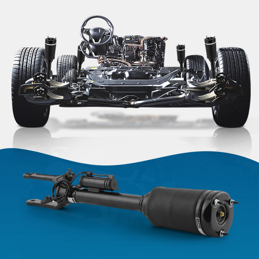 Air Suspension Front Shock Strut Compatible for Mercedes Benz GL-Class X164 2006–2012 with ADS- Front