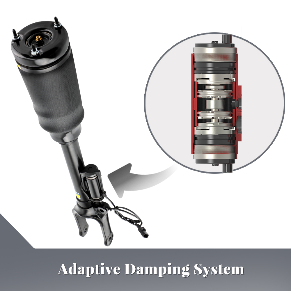 Avant Suspension Pneumatique Luftfederbein compatible pour Mercedes Ml Gl Classe W164 X164