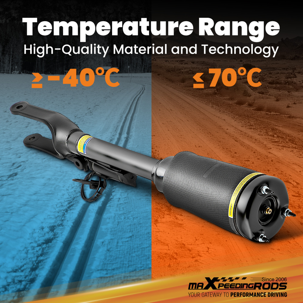 Front Air Suspension Shock Strut W/ ADS compatible for Mercedes X164 W164 GL ML 350 450 550