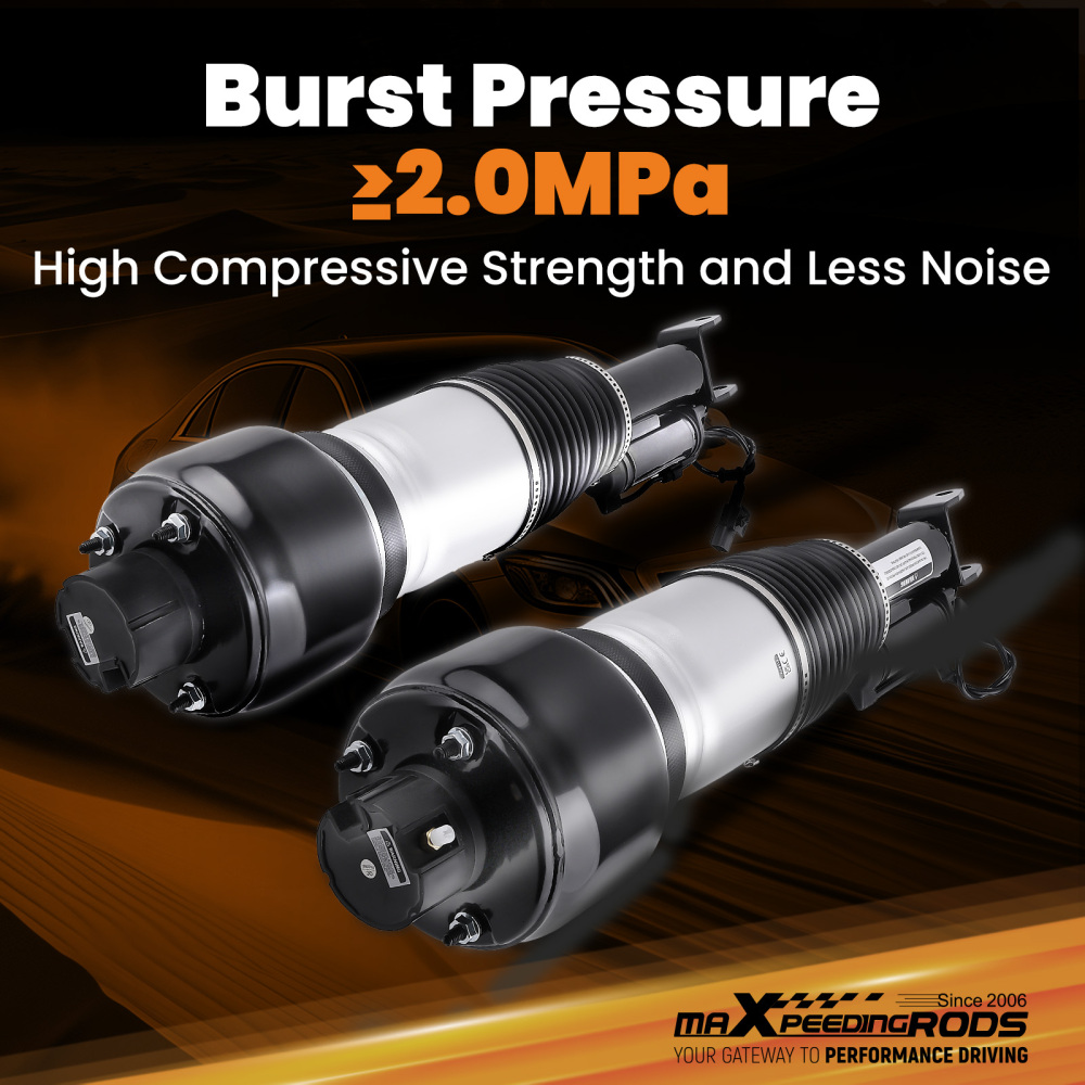 2PCS Front left Right Suspension Air Spring Struts compatible for Mercedes W219 E500 CLS500